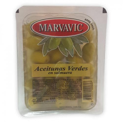 ACEITUNA VERDE X 100GR (BANDEJA)