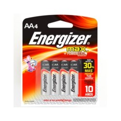 PILAS ENERGIZER AA X 4 UN
