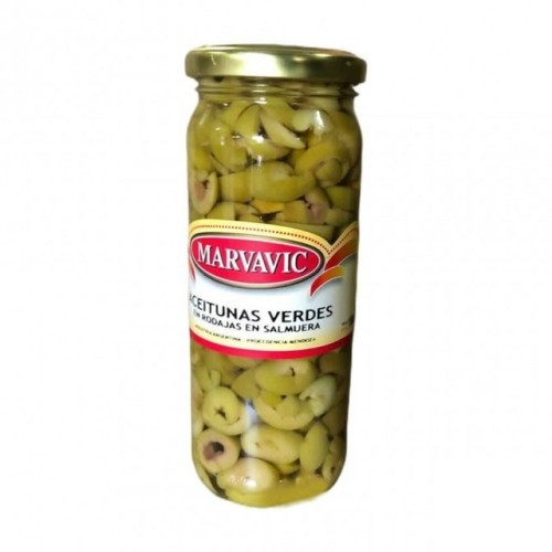 ACEITUNA RODAJA X 330G. (FRASCO)