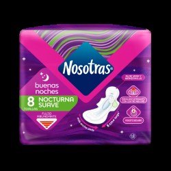 TOALLAS NOSOTRAS X 8UN. (BUENAS NOCH)