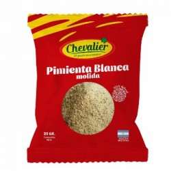 PIMIENTA BLANCA MOLIDA CHEVALIER X 25G