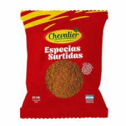 ESPECIAS SURTIDAS CHEVALIER X 25G