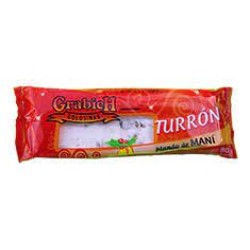 TURRON DE MANI GRABICH X 80G