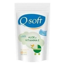 TOALLA Q SOFT CLASICA / ALOE VERA X 50U