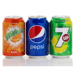 MIRINDA/SEVEN-UP/PEPSI LATA X 350 CC