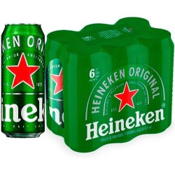 CERVEZA HEINEKEN LATA X 473CC