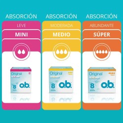 TAMPONES OB X 8U