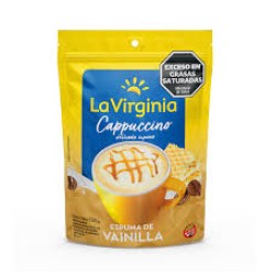 CAPPUCCINO LA VIRGINIA CHOCOMOCHA/ VAINILLA/ MOUSSE  X 125G