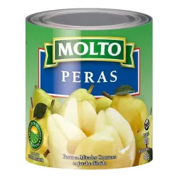 PERAS MITAD MOLTO X 820GR